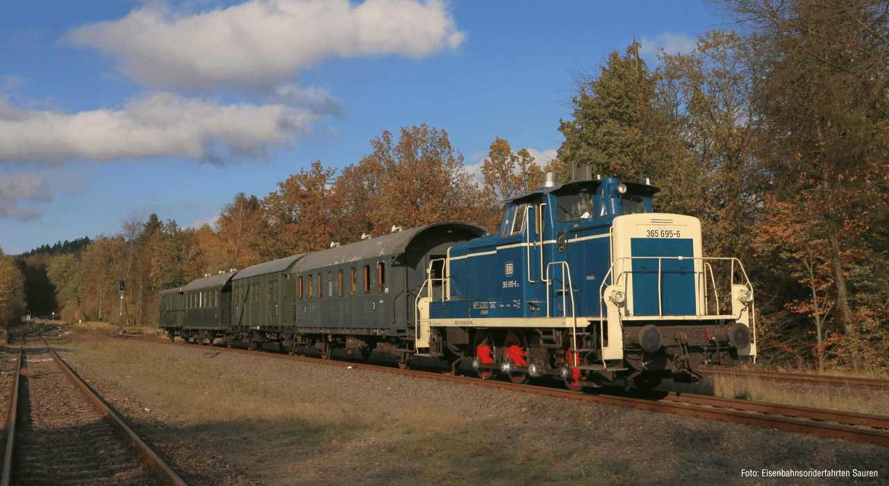 Tag der Schiene in Köln mit dem historischen Sonderzug