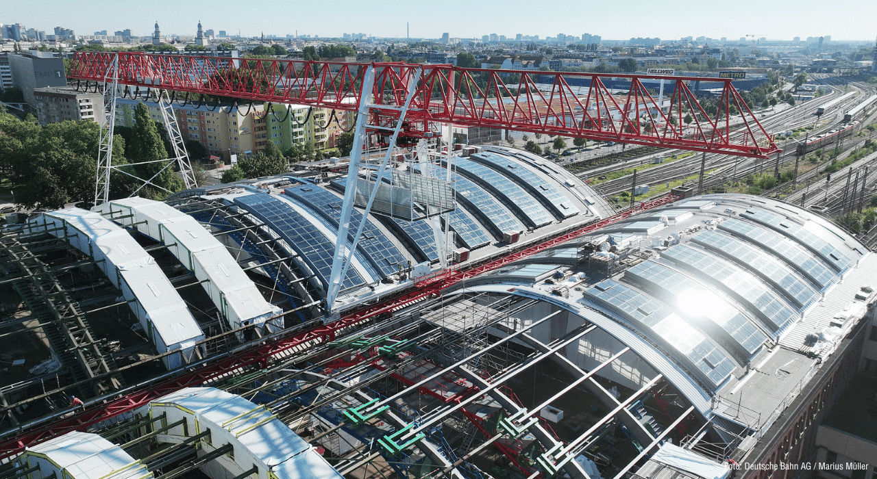 Tag der Schiene in Berlin am Ostbahnhof